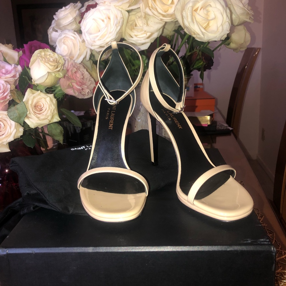 Nude YSL Heels